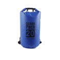 thumbnail image 1 of Eigraketly Bolsas impermeables multifuncional para exteriores Equipo de gran capacidad Bolsa plegable para kayak Rafting Piscina Deportes de playa Deportes acuáticos gema azul 30L Hombros Eigraketly OD025898-36, 1 of 6