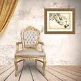 thumbnail image 3 of Villa, Mlli 24x19 Gold Ornate Wood Framed with Double Matting Museum Art Print Titled - Want A Drink, 3 of 4