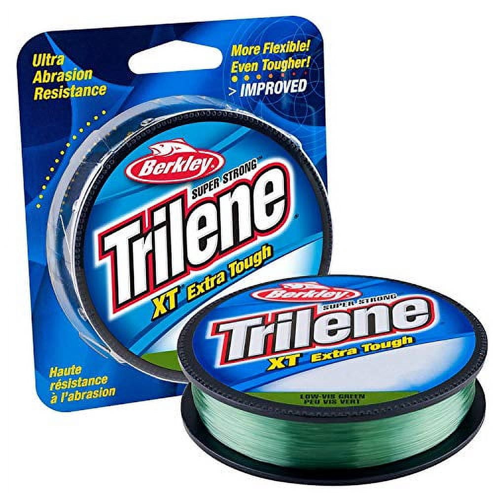 Berkley Trilene® XT® Monofilament Fishing Line, Low-Vis Green, 10 lb Test Strength, 1000 yd