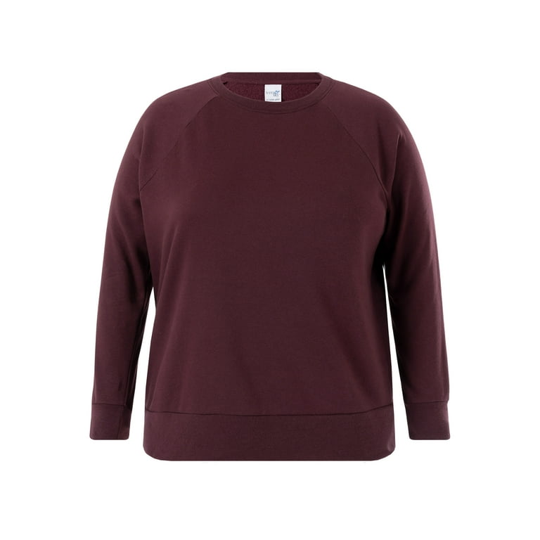 Terra Sky Women s Plus Size Cotton Blend Fleece Sweatshirts and