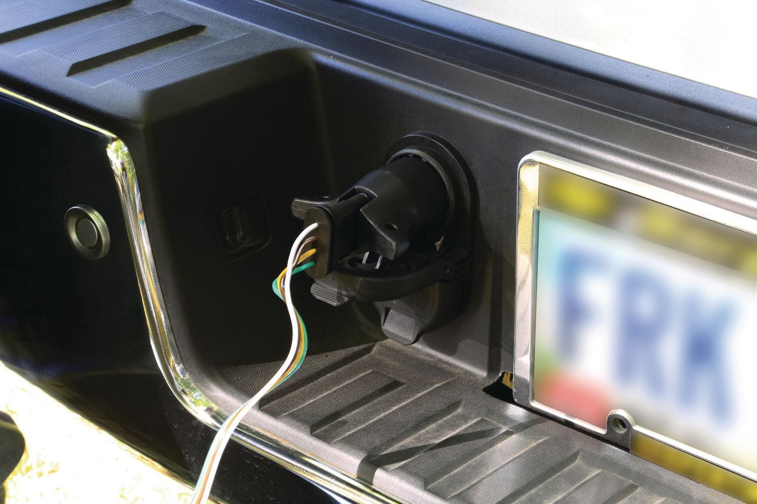 Connecteur pour câblage de remorque - Lame à broche 7 voies vers 4 voies à plat Adaptateur decâblagederemorque