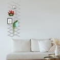 thumbnail image 3 of 1pc Expandable Garden Fence Wall Fence Decor Wooden Climbing Plant Support Fence, 3 of 6