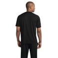thumbnail image 2 of Sport-Tek ST351 Mens Colorblock PosiCharge Competitor Tees, Black & True Red - Small, 2 of 2