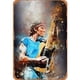 thumbnail image 1 of Hojalata Rectangular 20*30cm Plano Serie Personajes Del Guitarrista Bruce Springsteen (1), 1 of 9