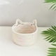 thumbnail image 3 of Small Woven Basket, Colorful Storage Basket, Desktop Storage Basket Hand-Woven Cotton Rope Storage Basket B, 3 of 5