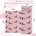 thumbnail image 5 of Cute Cartoon Dachshund Toddler Nap Mats for Kids Preschool,Sleeping Mat Bag or Kids,Toddler Sleeping Bag,Toddler Nap Mat or Daycare, 5 of 6