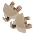 thumbnail image 1 of FOMIYES 2Ud Gancho Para Visor Solar En Auto Moderno Color Beige, 1 of 7