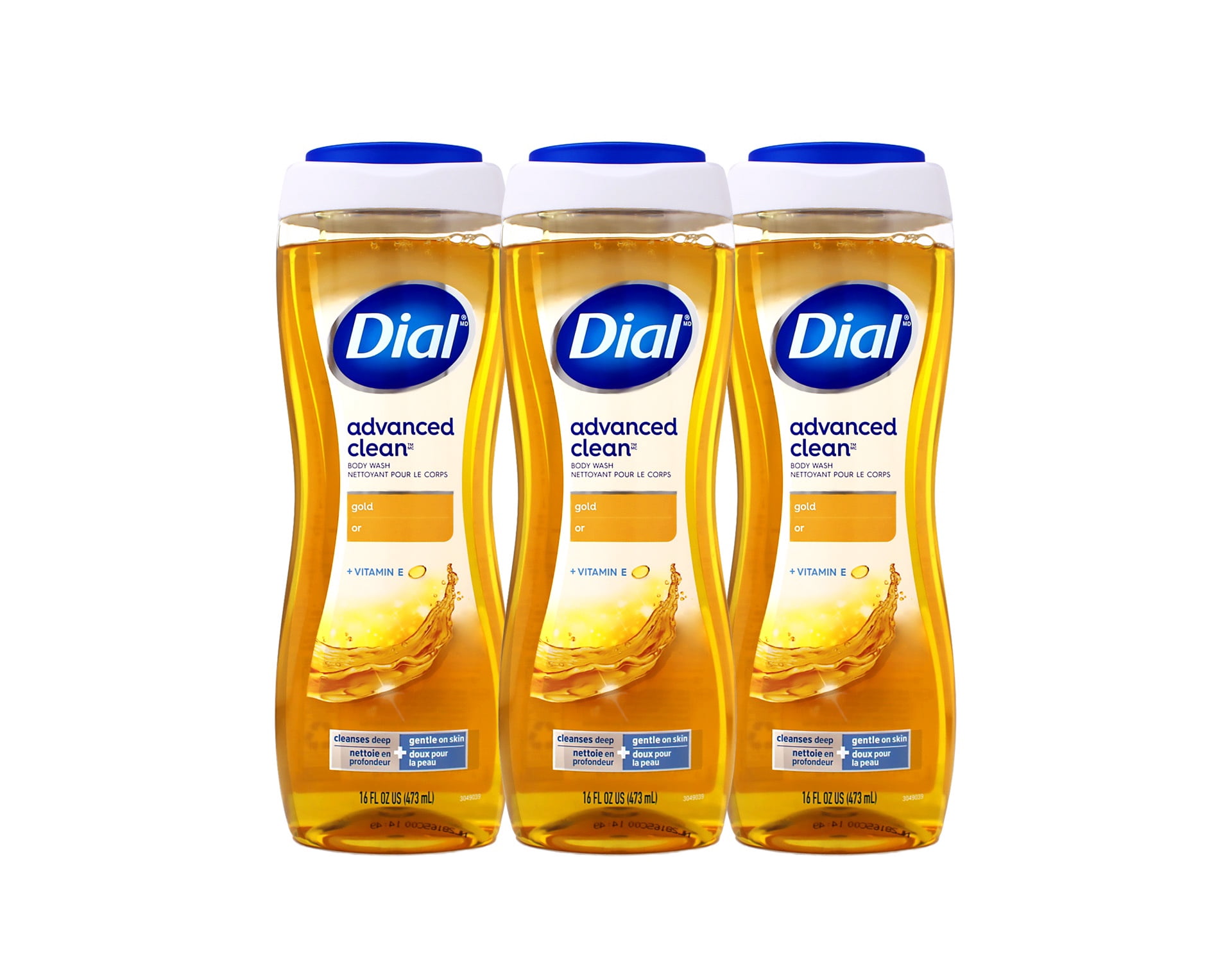 Dial Deodorizing Body Wash Gold - 16 Oz, 3 Pack