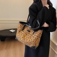 thumbnail image 2 of Bolso Gamuza Con Asa Superior Mano para Mujer Compras Retro Sintética, 2 of 9