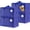 Blue, variant on Moving Bags Heavy Duty Extra Large, Moving Boxes, Moving Supplies Essentials, Blue Storage Bins with Lids, Plastic Packing Totes, Storage Bags for Clothes with Handles & Zippers(Blue, 4 Pack)