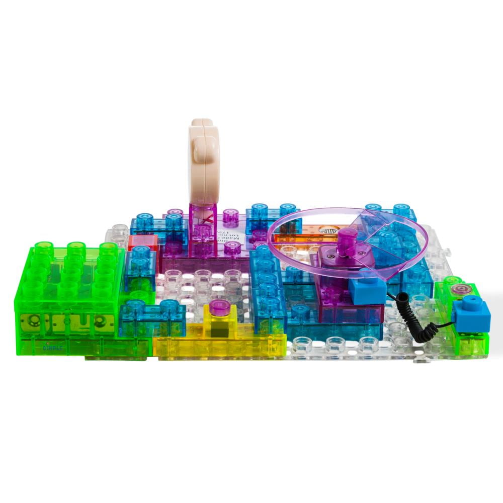 Lectrix Light Up 34 Piece Electronic Building Blocks Set with Circuits - Walmart.com - Walmart.com