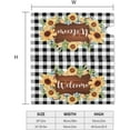 thumbnail image 3 of Spring Mailbox Covers Magnetic Standard Size Sunflowers Summer Welcome Post Box Mailbox Cover for Garden Yard Farmhouse Outdoor Decorations 21x18 Inch, 3 of 6