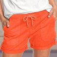 thumbnail image 2 of Tumotour Active Workout Shorts For Women Summer Running Shorts Drawstring Elastic Pocket High Waisted Athletic Shorts Sporty Shorts Biker Shorts Gym Shorts, 2 of 8