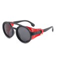 thumbnail image 1 of Gafas de sol polarizadas para hombre, estilo retro, estilo punk, a prueba de viento, protección ocular para bicicleta, 1 of 6
