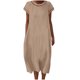 thumbnail image 3 of TaTaai Women's Spring Summer Solid Color Hollow Out Short Sleeve Round Neck Long Dress Fashion Casual Pocket Dress Gift, 3 of 8