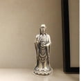 thumbnail image 1 of Mini estatua de Guan Yin, figura de Bodhisattva Guan Yin, artesanía, regalo, adorno de de metal para sala de estar, mesa, estantería de interior, 1 of 8