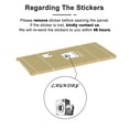 thumbnail image 6 of 32" X 80" Laundry Door Solid Manufactured Wood Glass Standard Door Without Hardware Kit, 6 of 9