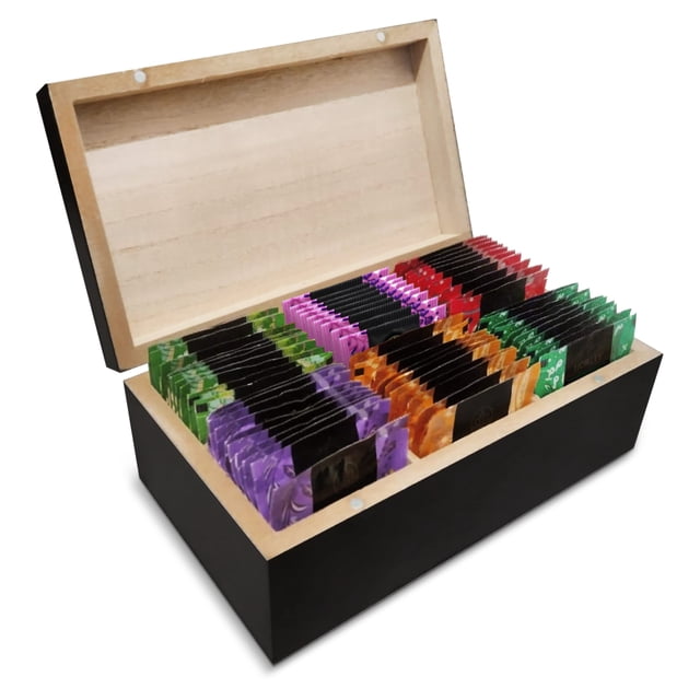 Caja de Té Horley Madera con Surtido 60 sobres edición roja nuevos sabores