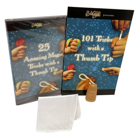 Magic Thumb Tip Trick Kit From Royal Magic - Gimmick, Booklet and Instructional