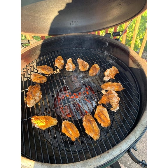 BBQ Whirlpool for Weber Kettle 22, 26.75 Inches WSM Weber Smokey Mountain for Big Green Egg XL Kamado Cone Kettle Charcoal Grill Accessories for Weber Master Touch 22$$Garden & Patio