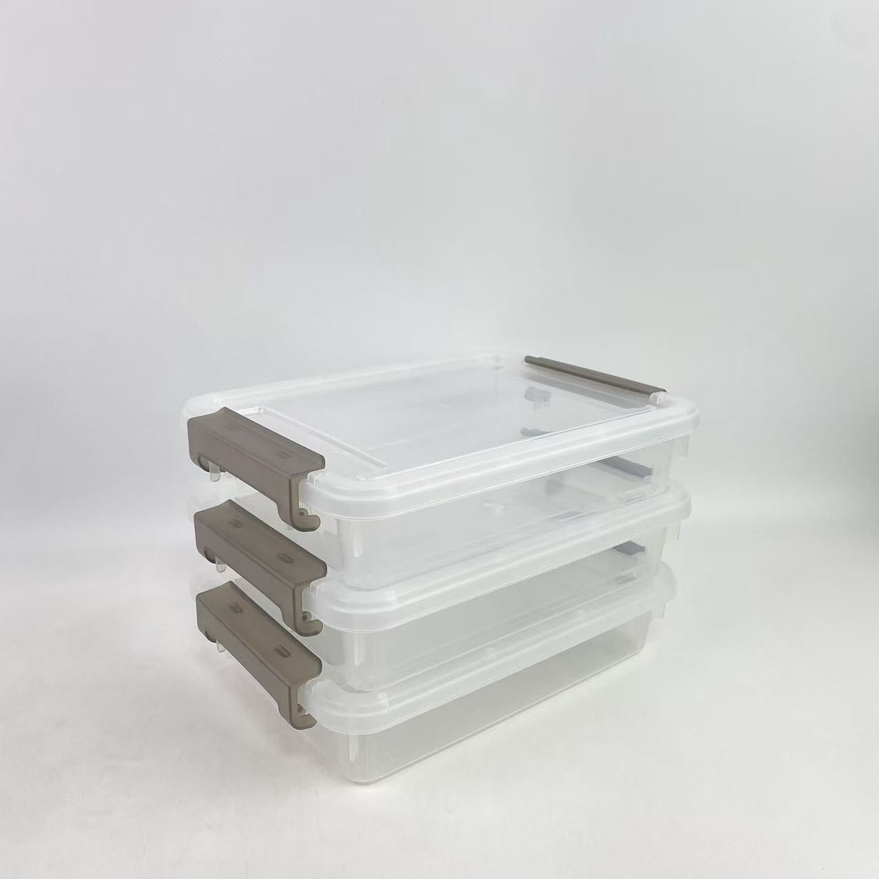 Lifosiv General purpose storage bins for household use,Transparent Plastic Empty Multipurpose Tackle Box, First Aid, Sewing Kit, Arts Crafts Supplies Storage
