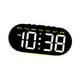 thumbnail image 4 of Reloj despertador digital LED moderno y ajustable para escritorio, ideal para el hogar, el dormitorio y la oficina. Luz amarilla, 4 of 9