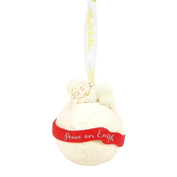 Department 56 Snowbabies Peace On Earth Hanging Christmas Keepsake Ornament, Multicolor 3.4in H