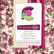 VIP Fabrics Creative Cuts Fat Quarter Single, Pink Hydrangeas