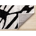 thumbnail image 5 of Rug Branch Contemporary Distressed, Organic Grey Indoor Area Rug - 5' x 8', 5 of 8