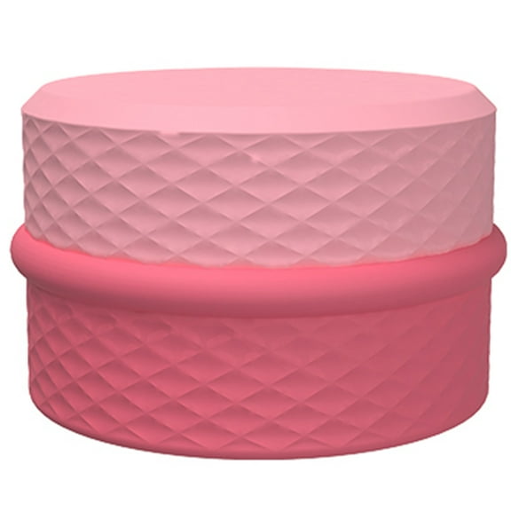LEORX Refillable Travel Container Pink Silicone 1Pack