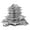 Tengwang Pavilion, variant on 3D Metal Puzzle for Adults, Metal Model Kit, Chinese Famous Architecture Building Kit DIY Craft Brain Teaser 3D Puzzles for Home Office Decor, Creative Gift Building Set