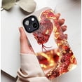 thumbnail image 5 of Luxury Snakeskin New Year Edition Phone Case for Trendsetters - Dazzling Red Gold Design, Shockproof Flexible TPU, Fits iPhone 11/12/13/14/15/16 (Pro Max/Plus), 5 of 9