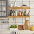 thumbnail image 6 of 4 Pcs Shelving Floating Shelf Bracket Wall Support Brackets Heavy Duty, 6 of 8