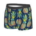 thumbnail image 2 of Disketp Colorful Pineapples Men'S Boxer Briefs,Soft And Breathable Cotton Underwear With Comfortflex Waistband, 2 of 8