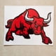 thumbnail image 5 of Kenally 2 pack/lote pegatina Universal para coche con toro fácil de colocar y calcomanías adhesivas de toro de larga duración Ventana automotriz, 5 of 6