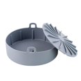 thumbnail image 1 of Air Fryer Silicone Pot with Lid Multifunctional Grill Plate Heat Resistant Oven Accessories Practical Kitchen Tool, 1 of 6