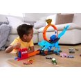 thumbnail image 4 of Hot Wheels City T-Rex Dinosaur Chomp-Down Track Set with a Huge Loop & 1:64 Scale Toy Car for Age 3 - 5, 4 of 6