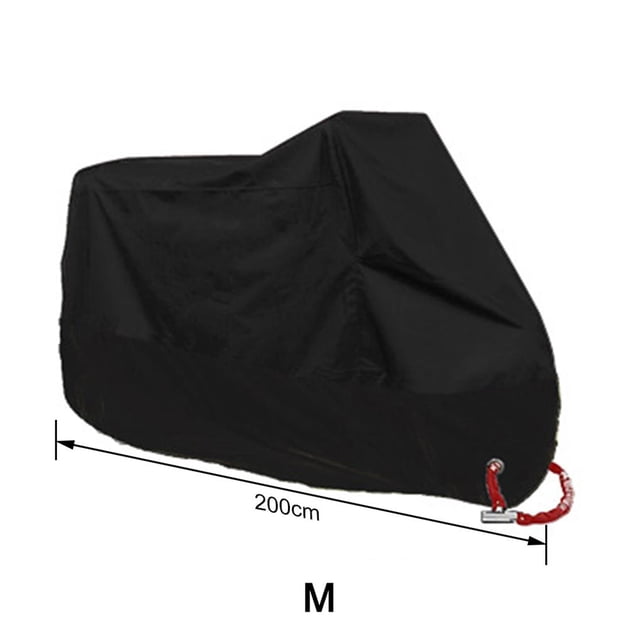Cubierta Universal Para Motocicleta Con Orificio Para Candado, Cubierta Impermeable Para Todas Las Estaciones, Protección Solar Para Motocicleta, Protección Exterior Para Bicicletas Contra El Polvo Cateissary VI005404-00