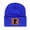 宝蓝色, variant on Novel Bigfoot Beanie Hat with Love Gesture Design & Leather Label - High Elasticity Acrylic Heavyweight Knit, One Size Fits All, Perfect Gift Ideav