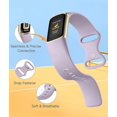 thumbnail image 2 of Comvin Soft Silicone Wristbands Compatible With Fitbit Charge 6 / 5 Bands for Women Men, 2 of 5
