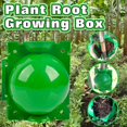 thumbnail image 3 of 12 Pieces Damage Free Grafting Box Plant Rooting Grow Box Plant Root Growth Grafting Ball Device for Plant Propagation Air-Layering Pod, 3 of 8