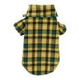 thumbnail image 5 of Dream Lifestyle Pet Clothes Plaid Pattern Dress-up Fashion Soft Adorable Lapel Collar Breathable Lovely Pet Sweatshirt Costume for Outdoor, 5 of 8