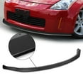 thumbnail image 2 of For 2003 to 2005 350Z Z33 3Pcs Matte Black Finish CT-Style Car Front Bumper Lip Guard Body Kit 04, 2 of 4