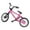 Pink, variant on 1:18 Model, Finger Bikes Kids Boys, Diecast Toys, Mountain Bike Model for Home Desk Table Cake Toppers Decoration Black