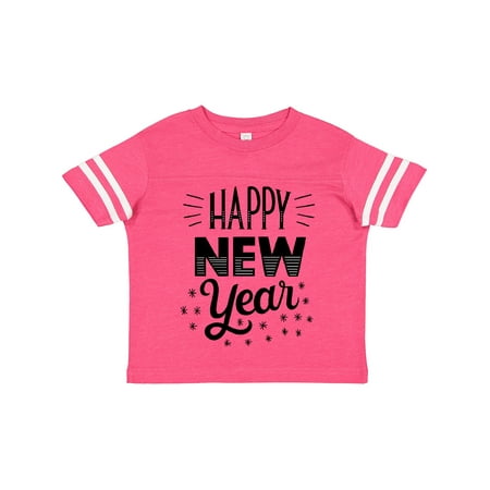 

Inktastic Happy New Year in Hand Lettering Gift Toddler Boy or Toddler Girl T-Shirt