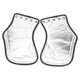 thumbnail image 3 of 2pcs Motorcycle PU Heat Deflector Engine Heating Insulation Cushion Saddle Guard, 3 of 5