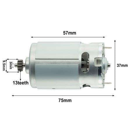 Ana 1PC RS550 Motor 13 teeth Replace for BOSCH GSR10.8-2-LI 10.8V