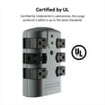 thumbnail image 6 of Belkin Pivot Plug Surge Protector 6 Outlets 1080 Joules Gray BP106000, 6 of 6