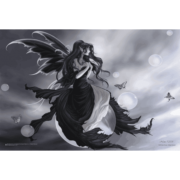 Gathering Storm by Nene Thomas Mini Poster- 17" x 11"