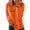 Orange, variant on CQONEPT Womens Fleece Lined Hooded Swetashirts Print Long Sleeve Pullovers Tops Casual Fall Winter Clothes with Pockets Pink M